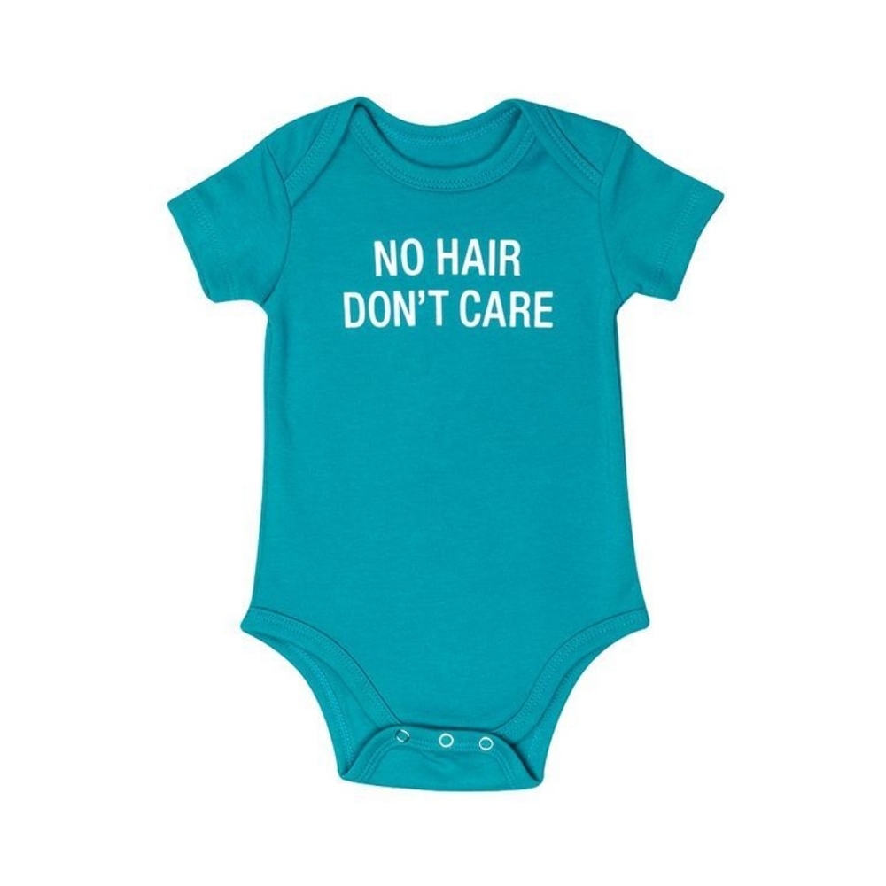 No Hair Dont Care Onesie